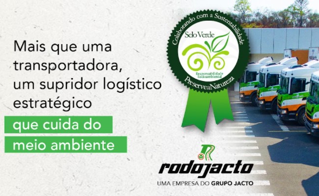 Rodojacto recebe o Selo Verde