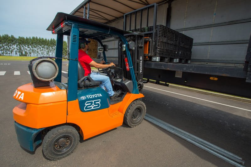 etapa de processo de logística rodojacto